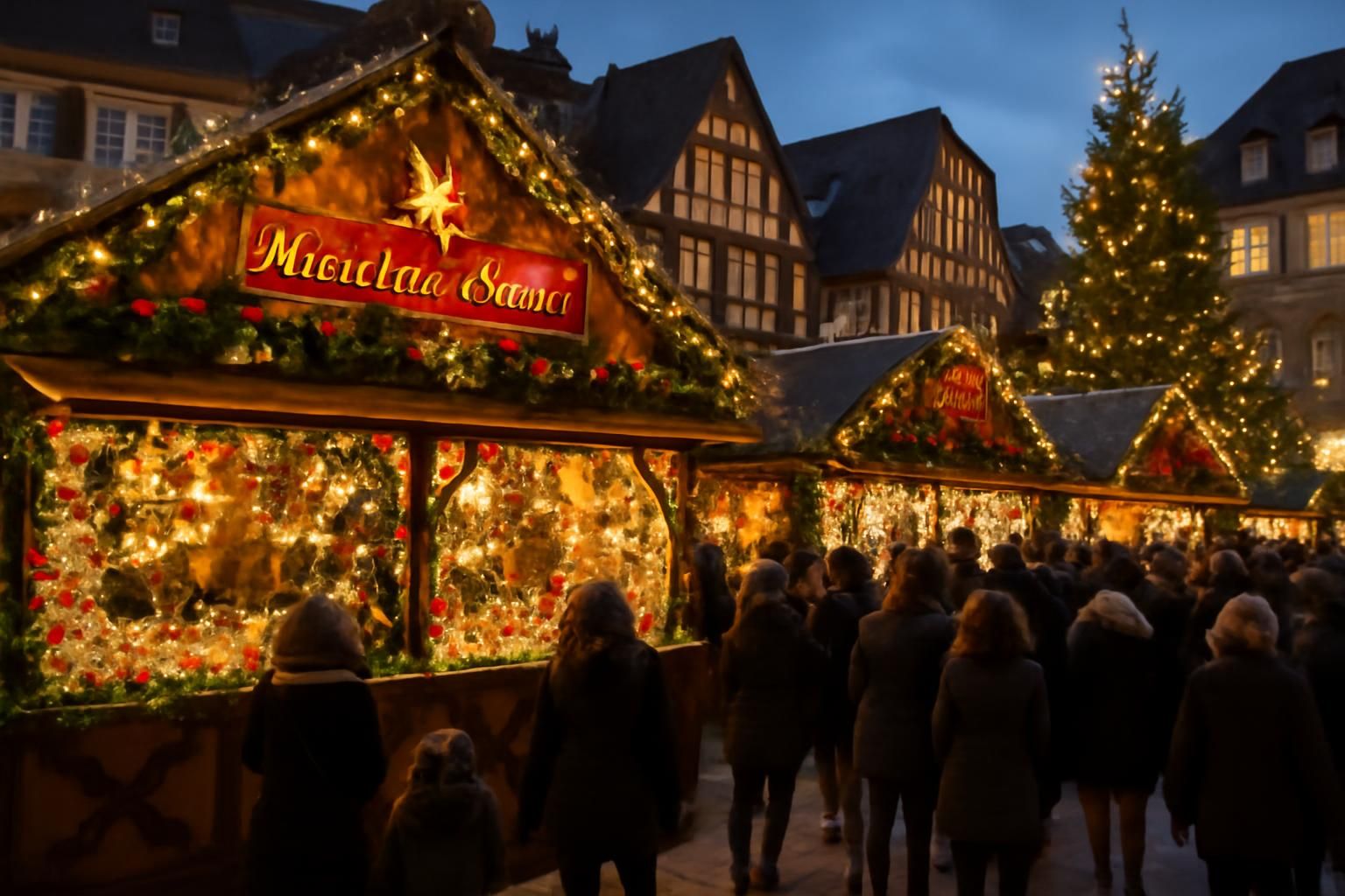 plongez dans l'ambiance féerique du marché de noël en alsace en 2026 et découvrez ses traditions, ses décorations magiques et ses saveurs authentiques.