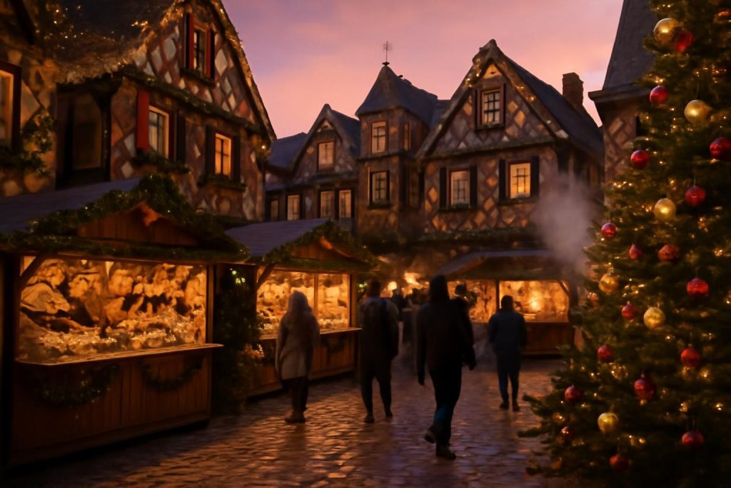 plongez dans l'ambiance féerique du marché de noël en alsace en 2026 et découvrez ses traditions, ses artisans locaux et ses délices gourmands.