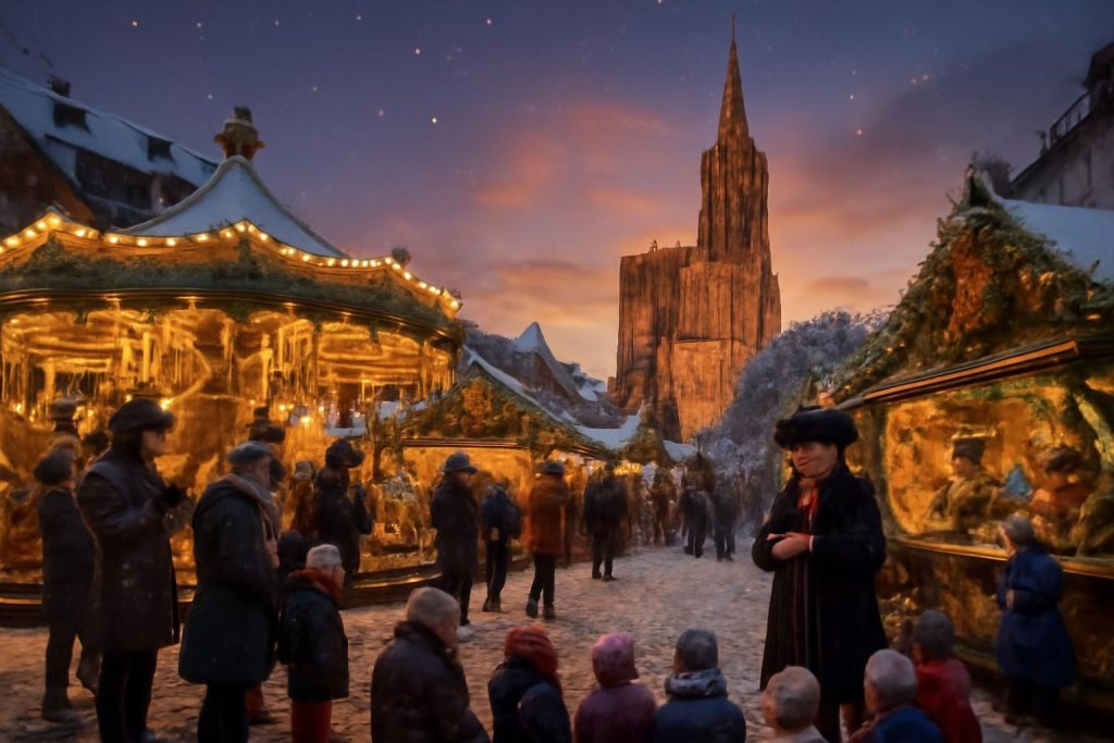 explorez le marché de noël de strasbourg en 2026, une fête traditionnelle avec des animations incontournables, des artisanats locaux et une ambiance féerique au cœur de l'alsace.